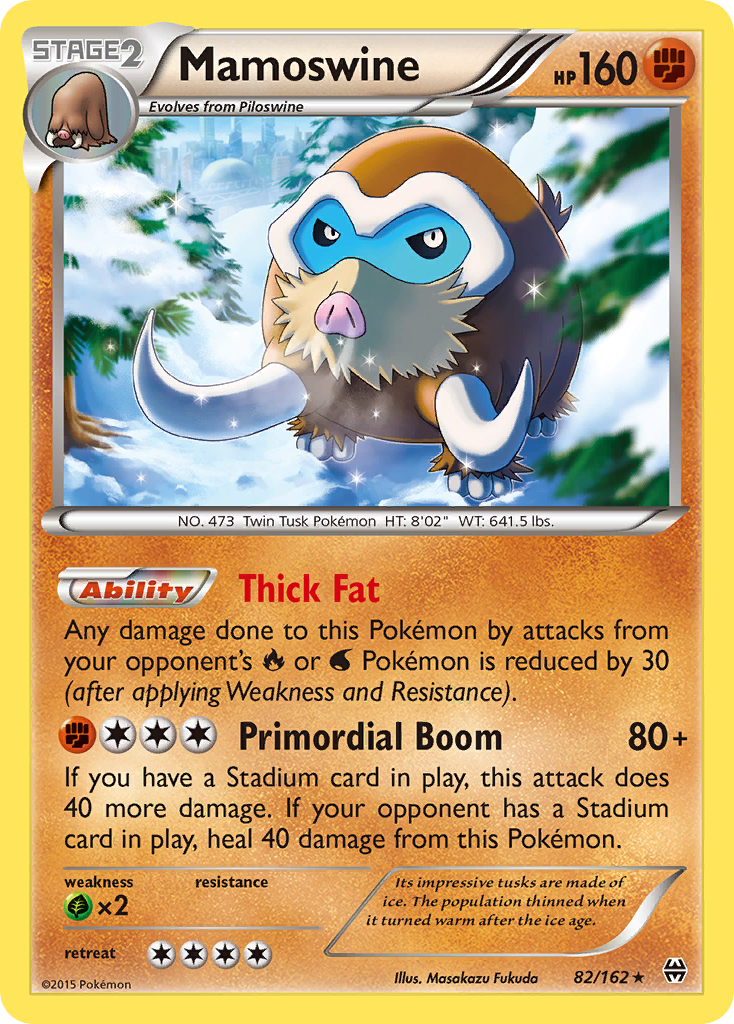 Mamoswine (82/162) [XY: BREAKthrough] | Exor Games New Glasgow