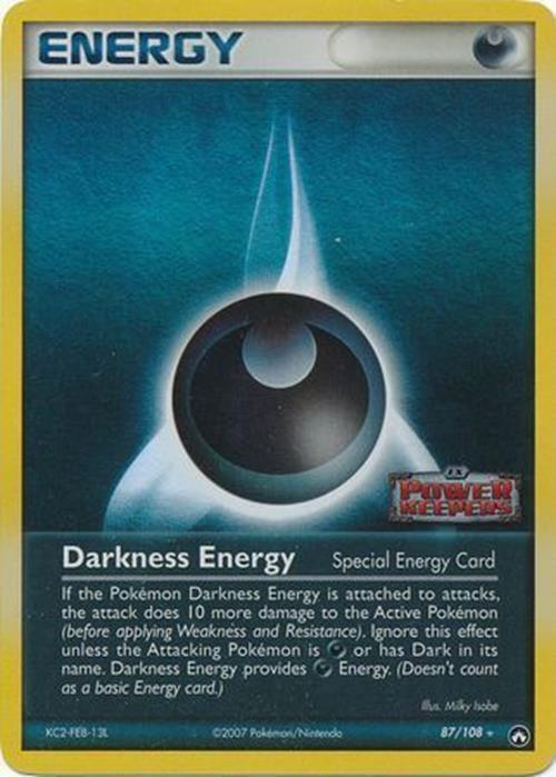 Darkness Energy (87/108) (Stamped) [EX: Power Keepers] | Exor Games New Glasgow