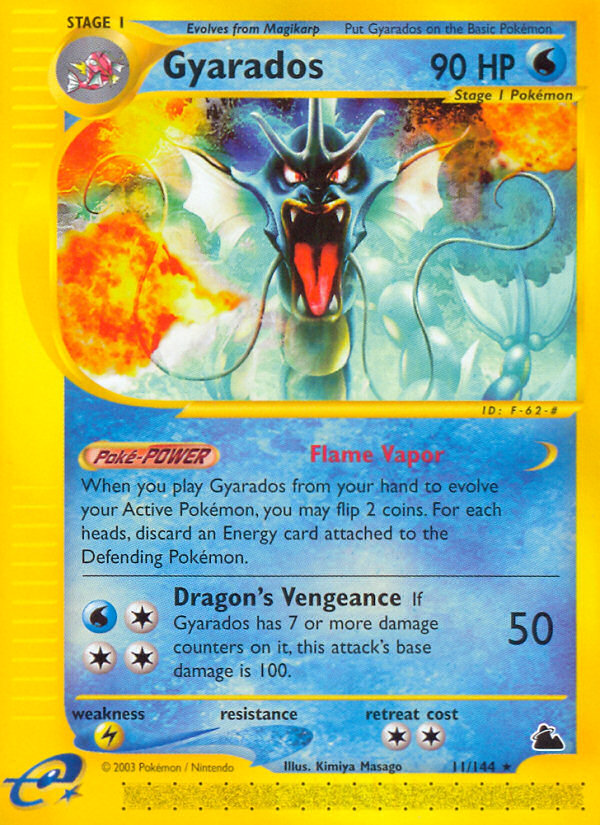 Gyarados (11/144) [Skyridge] | Exor Games New Glasgow