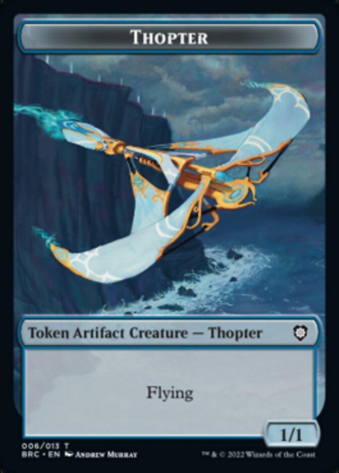 Copy // Thopter (006) Double-Sided Token [The Brothers' War Commander Tokens] | Exor Games New Glasgow