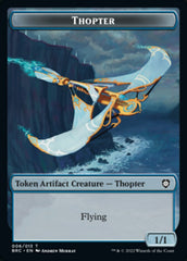 Copy // Thopter (006) Double-Sided Token [The Brothers' War Commander Tokens] | Exor Games New Glasgow