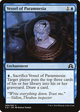 Vessel of Paramnesia [Shadows over Innistrad] | Exor Games New Glasgow