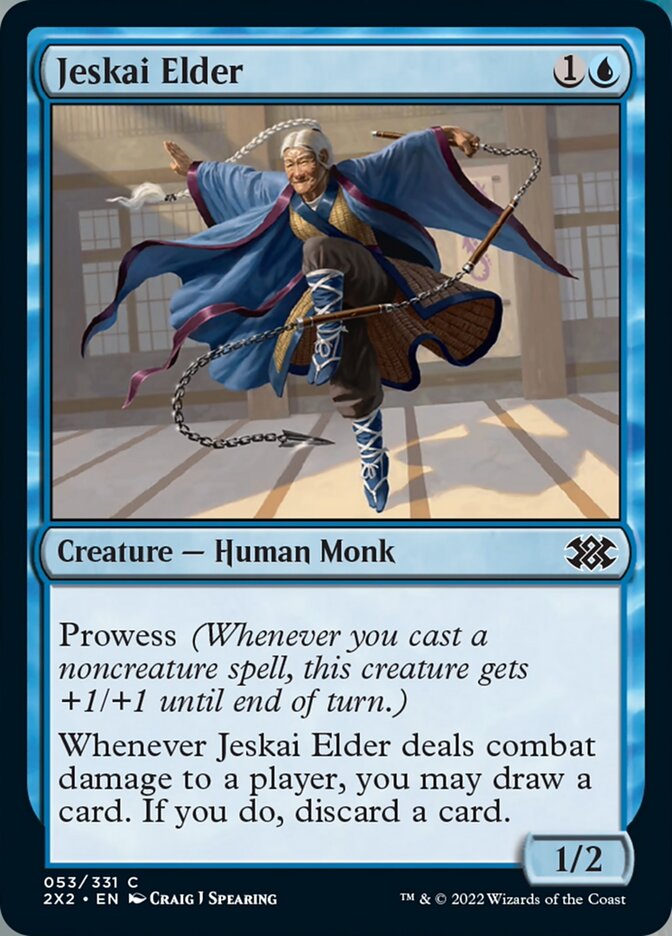 Jeskai Elder [Double Masters 2022] | Exor Games New Glasgow