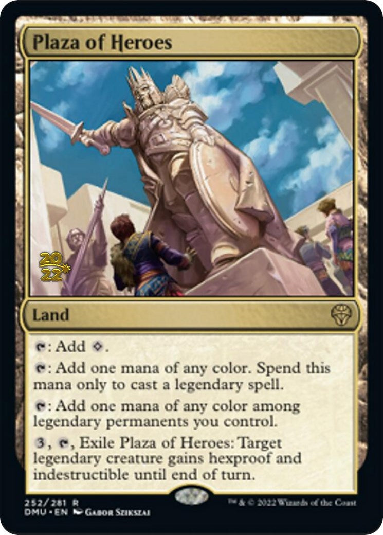 Plaza of Heroes [Dominaria United Prerelease Promos] | Exor Games New Glasgow