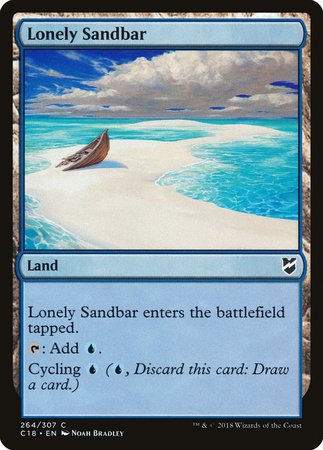 Lonely Sandbar [Commander 2018] | Exor Games New Glasgow