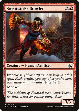 Sweatworks Brawler [Aether Revolt] | Exor Games New Glasgow