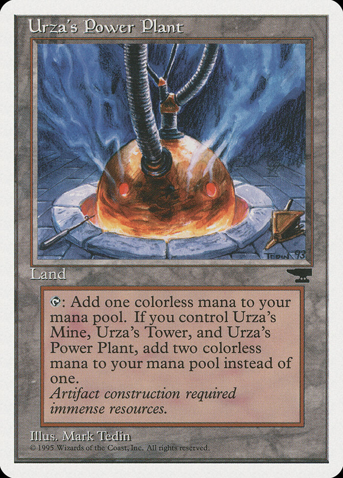 Urza's Power Plant (Heated Sphere) [Chronicles] | Exor Games New Glasgow