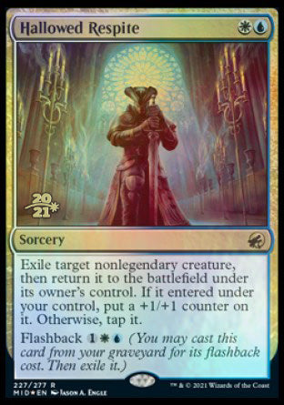 Hallowed Respite [Innistrad: Midnight Hunt Prerelease Promos] | Exor Games New Glasgow