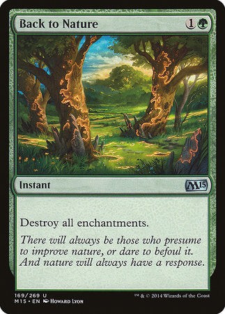 Back to Nature [Magic 2015] | Exor Games New Glasgow