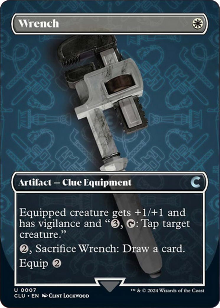 Wrench (Borderless) [Ravnica: Clue Edition] | Exor Games New Glasgow