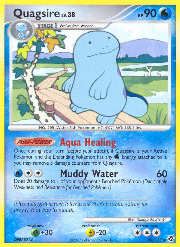 Quagsire (60/132) [Diamond & Pearl: Secret Wonders] | Exor Games New Glasgow