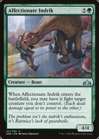 Affectionate Indrik [Guilds of Ravnica] | Exor Games New Glasgow