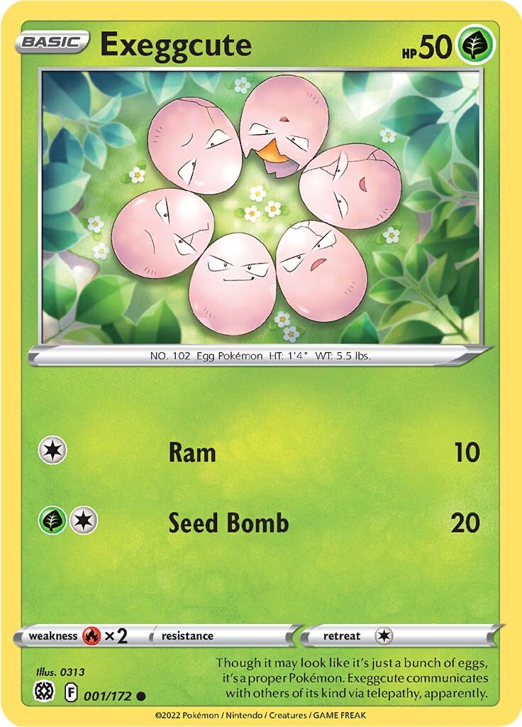 Exeggcute (001/172) [Sword & Shield: Brilliant Stars] | Exor Games New Glasgow