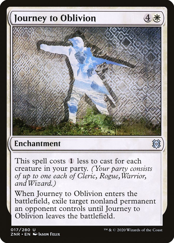 Journey to Oblivion [Zendikar Rising] | Exor Games New Glasgow