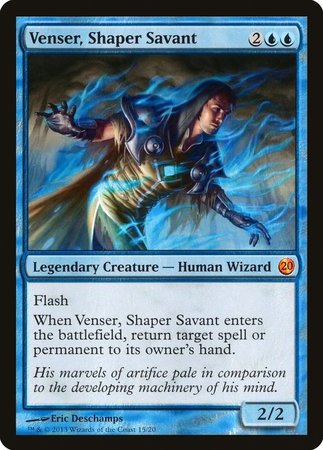 Venser, Shaper Savant [From the Vault: Twenty] | Exor Games New Glasgow