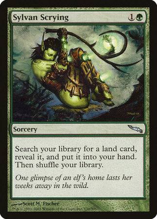 Sylvan Scrying [Mirrodin] | Exor Games New Glasgow