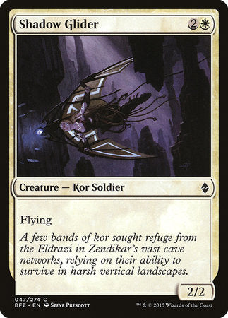 Shadow Glider [Battle for Zendikar] | Exor Games New Glasgow