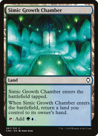 Simic Growth Chamber [Commander Anthology Volume II] | Exor Games New Glasgow