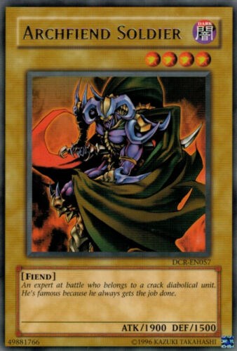 Archfiend Soldier [DCR-EN057] Rare | Exor Games New Glasgow