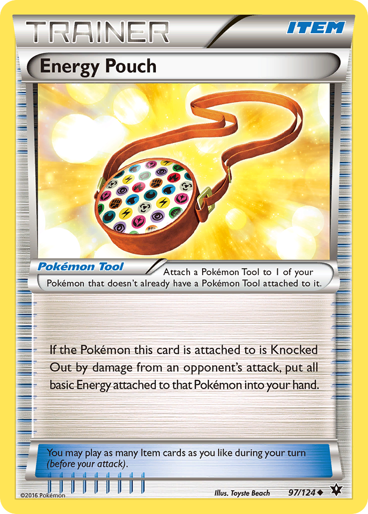 Energy Pouch (97/124) [XY: Fates Collide] | Exor Games New Glasgow