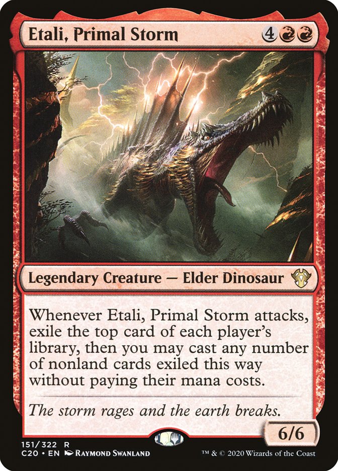 Etali, Primal Storm [Commander 2020] | Exor Games New Glasgow