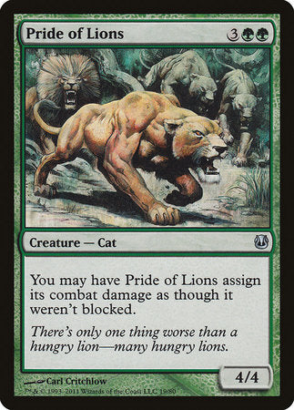 Pride of Lions [Duel Decks: Ajani vs. Nicol Bolas] | Exor Games New Glasgow