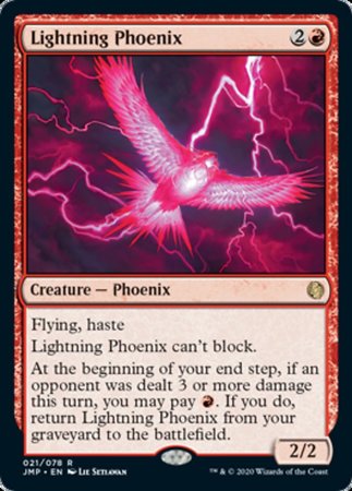 Lightning Phoenix [Jumpstart] | Exor Games New Glasgow