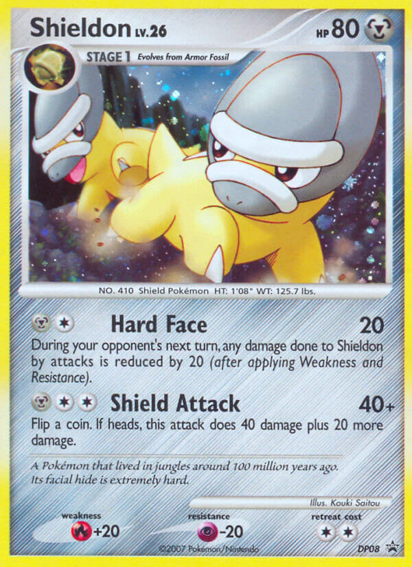 Shieldon (DP08) [Diamond & Pearl: Black Star Promos] | Exor Games New Glasgow