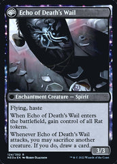 Tribute to Horobi // Echo of Death's Wail [Kamigawa: Neon Dynasty Prerelease Promos] | Exor Games New Glasgow