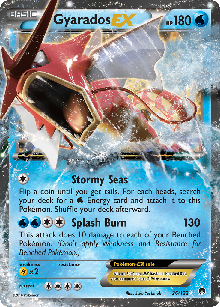 Gyarados EX (26/122) [XY: BREAKpoint] | Exor Games New Glasgow