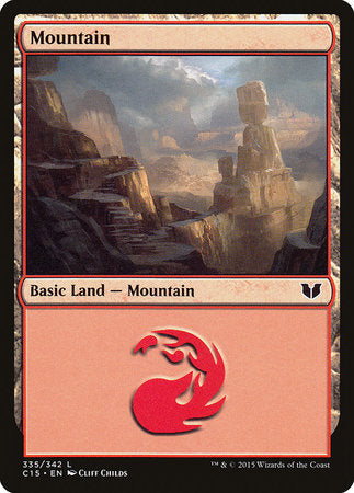 Mountain (335) [Commander 2015] | Exor Games New Glasgow