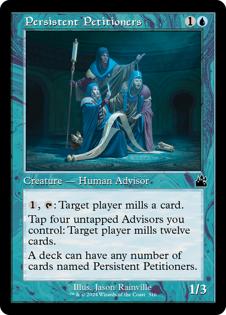 Persistent Petitioners (Retro Frame) [Ravnica Remastered] | Exor Games New Glasgow