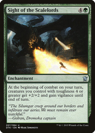 Sight of the Scalelords [Dragons of Tarkir] | Exor Games New Glasgow
