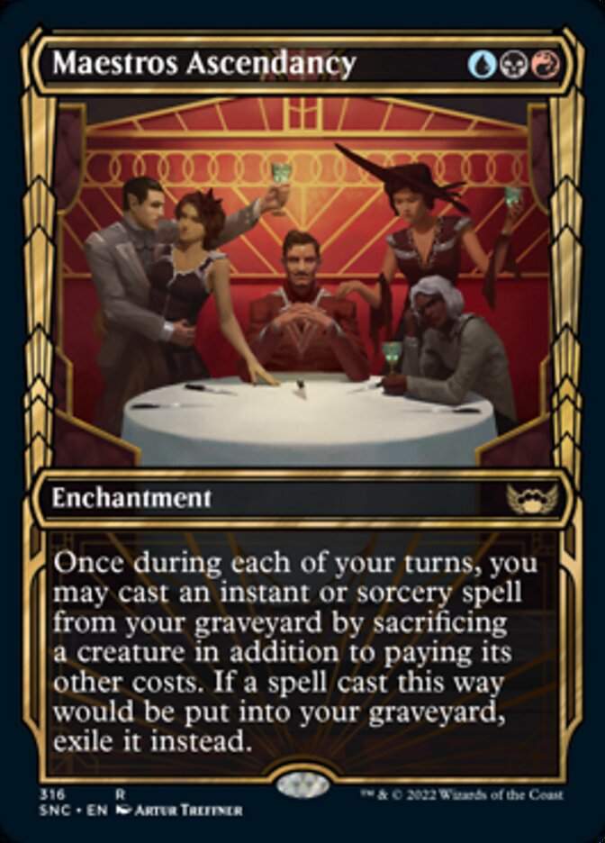 Maestros Ascendancy (Showcase Golden Age) [Streets of New Capenna] | Exor Games New Glasgow