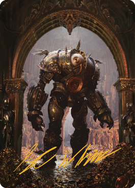 Marut Art Card (Gold-Stamped Signature) [Commander Legends: Battle for Baldur's Gate Art Series] | Exor Games New Glasgow