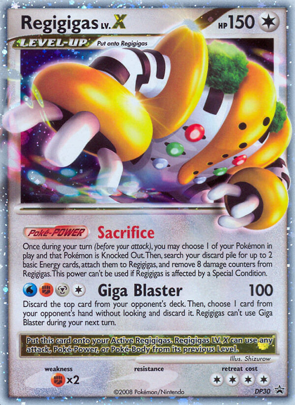 Regigigas LV.X (DP30) [Diamond & Pearl: Black Star Promos] | Exor Games New Glasgow