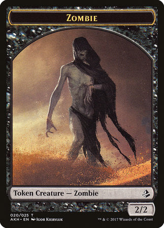 Zombie Token [Amonkhet Tokens] | Exor Games New Glasgow