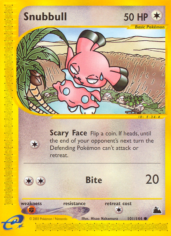 Snubbull (101/144) [Skyridge] | Exor Games New Glasgow