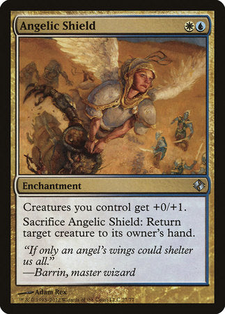 Angelic Shield [Duel Decks: Venser vs. Koth] | Exor Games New Glasgow