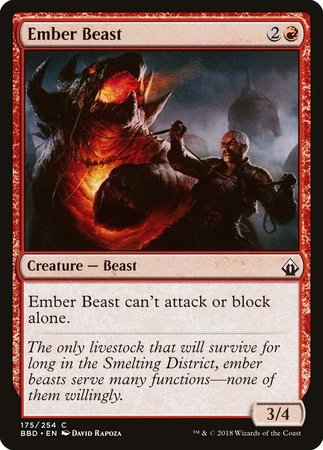 Ember Beast [Battlebond] | Exor Games New Glasgow