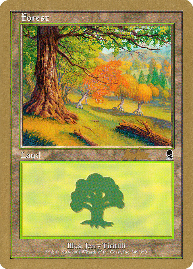 Forest (Brian Kibler) [World Championship Decks 2002] | Exor Games New Glasgow