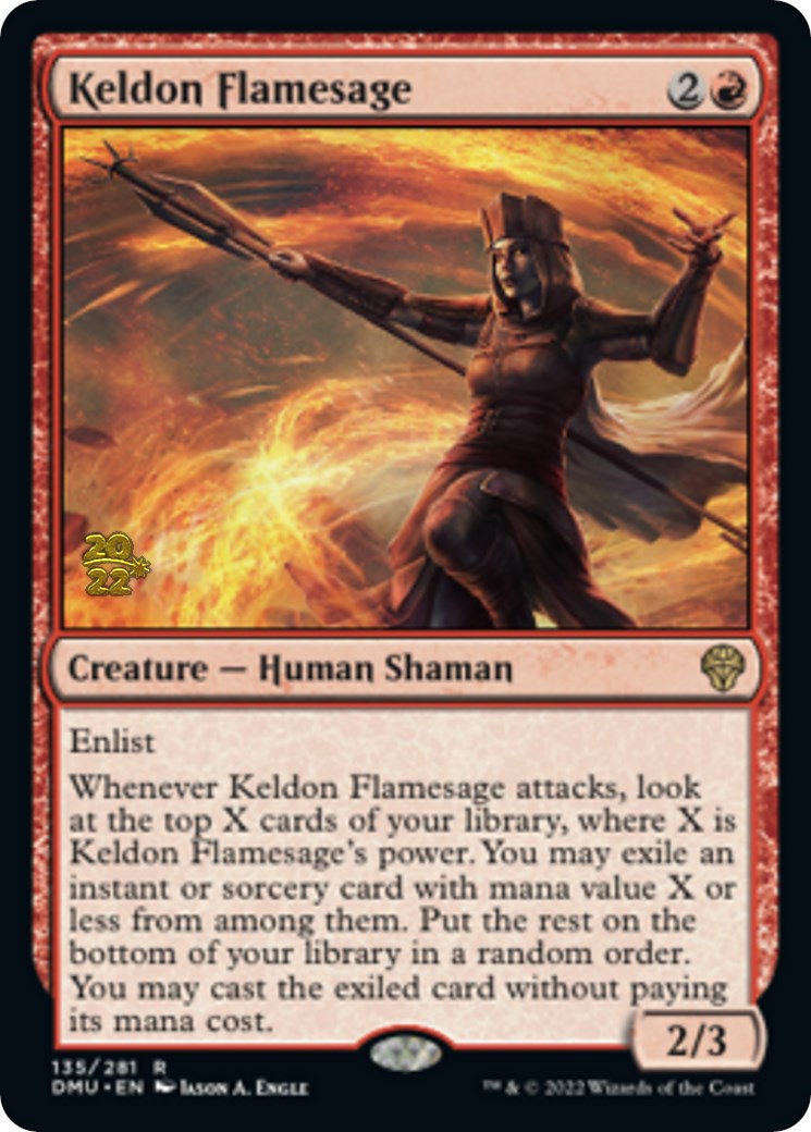 Keldon Flamesage [Dominaria United Prerelease Promos] | Exor Games New Glasgow