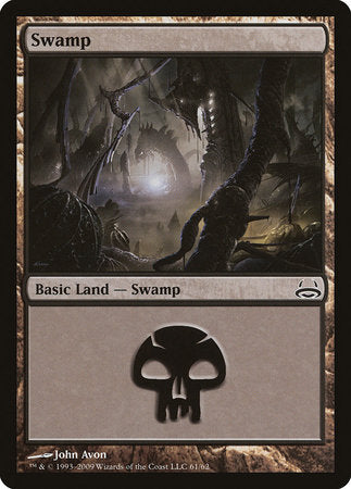 Swamp (61) [Duel Decks: Divine vs. Demonic] | Exor Games New Glasgow