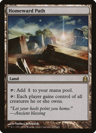 Homeward Path [Commander 2011] | Exor Games New Glasgow