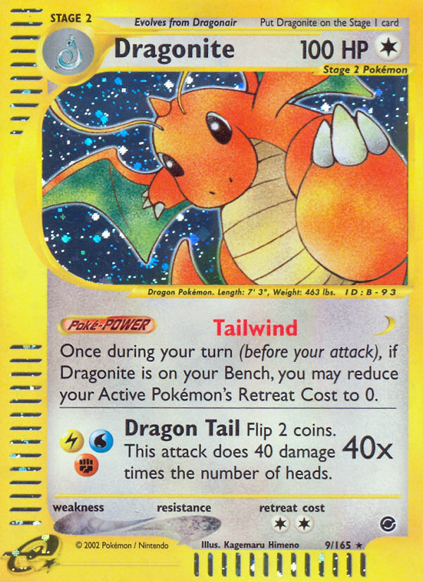 Dragonite (9/165) [Expedition: Base Set] | Exor Games New Glasgow