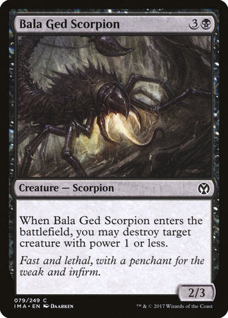 Bala Ged Scorpion [Iconic Masters] | Exor Games New Glasgow