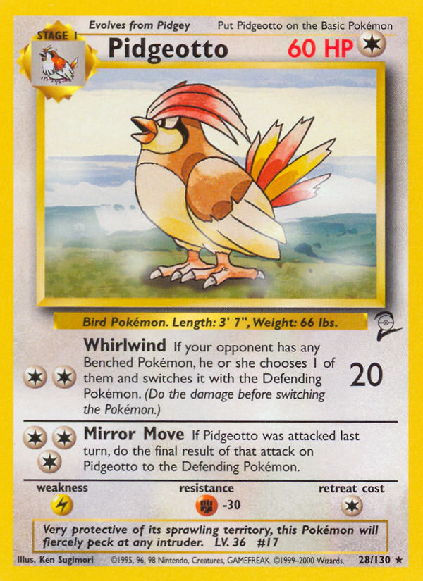 Pidgeotto (28/130) [Base Set 2] | Exor Games New Glasgow