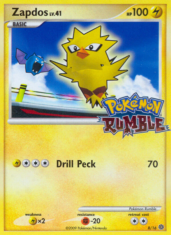 Zapdos (8/16) [Pokémon Rumble] | Exor Games New Glasgow