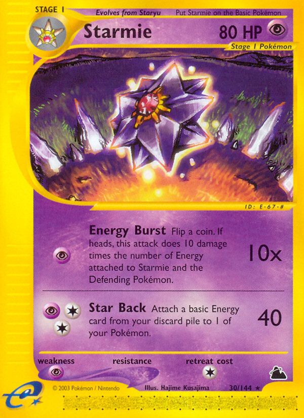 Starmie (30/144) [Skyridge] | Exor Games New Glasgow
