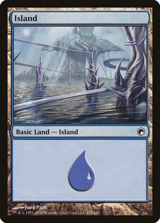 Island (235) [Scars of Mirrodin] | Exor Games New Glasgow